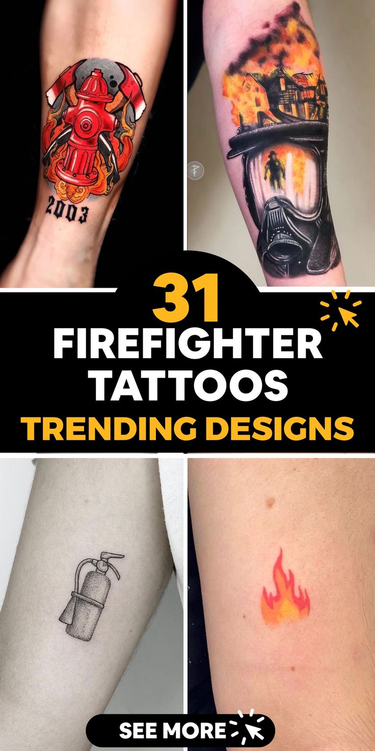 firefighter tattoos for men 0097