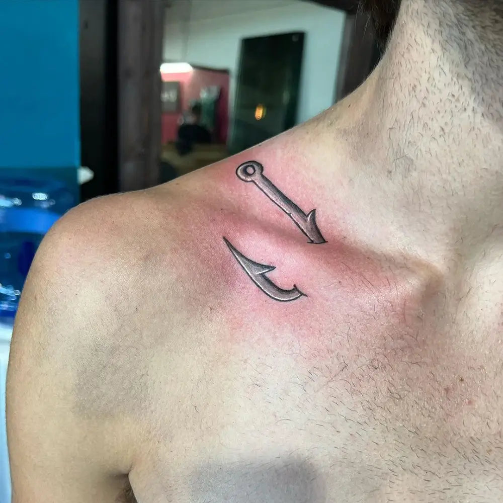 fishing tattoos for men symbolism.