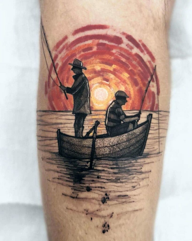 fishing tattoos for men 0016