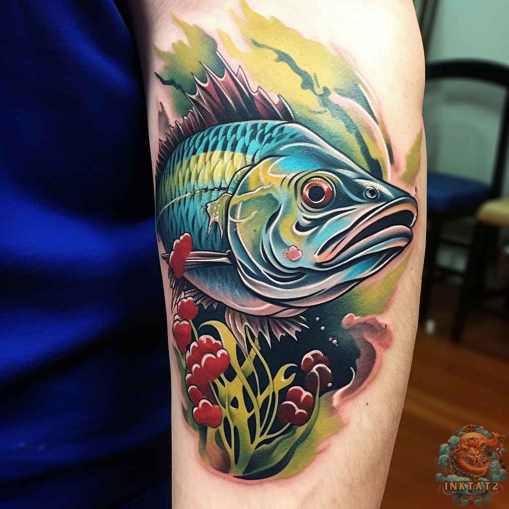 fishing tattoos for men 0017