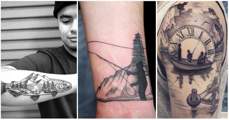 fishing tattoos for men 0019