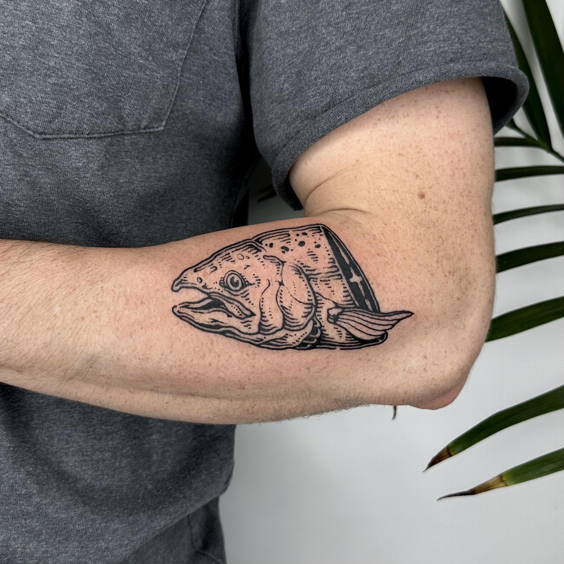 fishing tattoos for men 0059