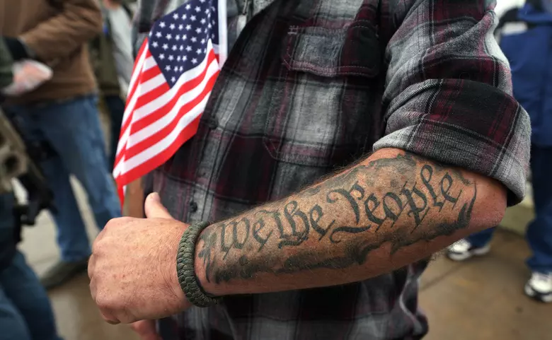 tattoos for men American Flag 0013