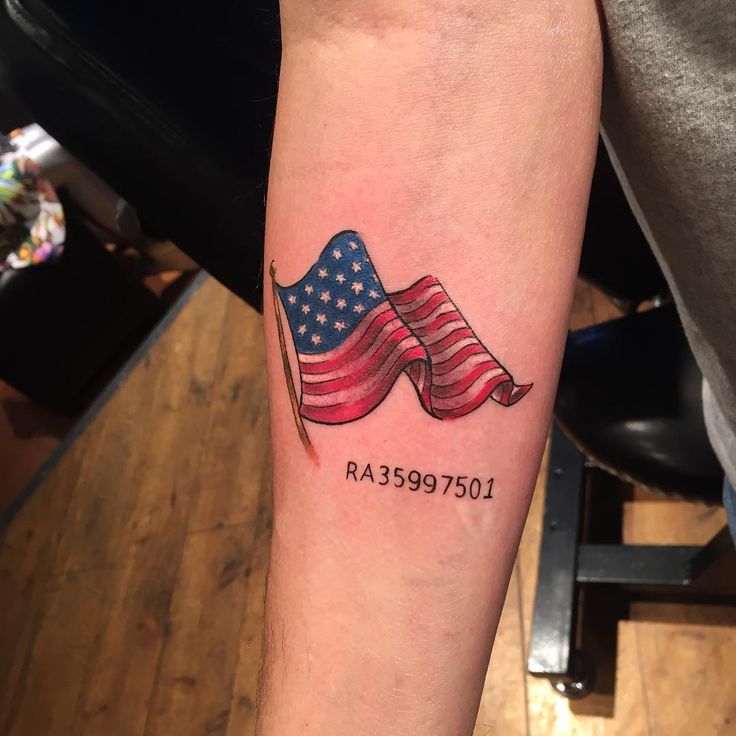 tattoos for men American Flag 0017