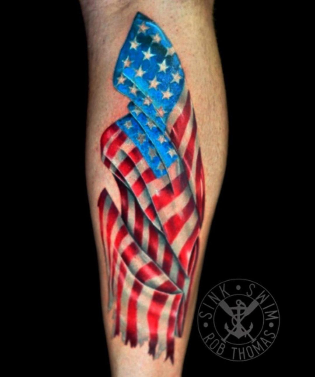 tattoos for men American Flag 0020