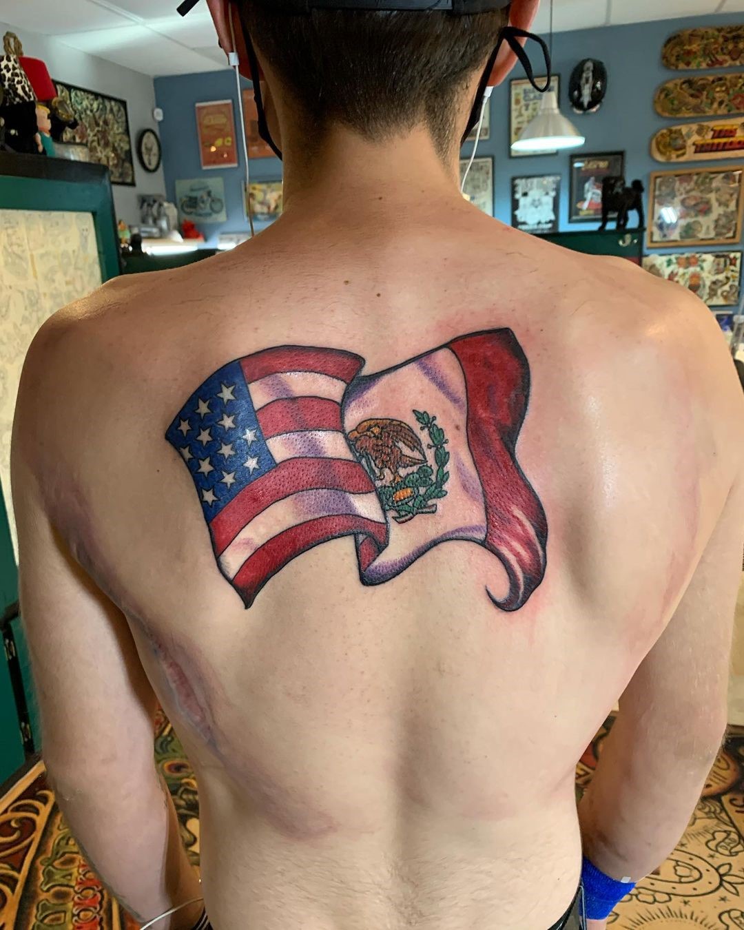 tattoos for men American Flag 0022