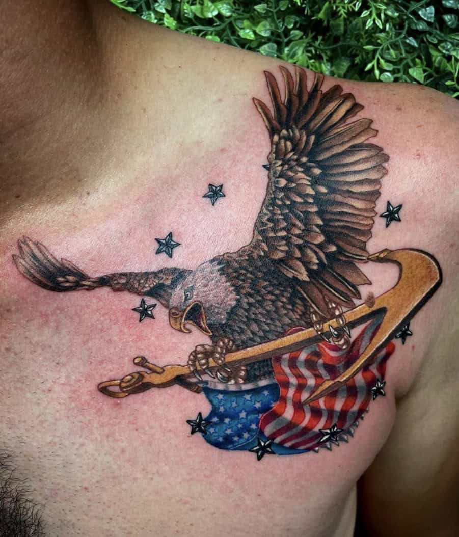 tattoos for men American Flag 0025