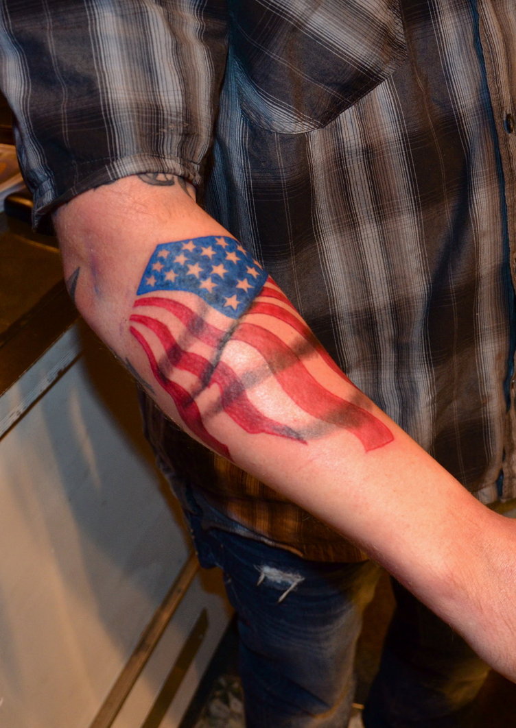 tattoos for men American Flag 0043