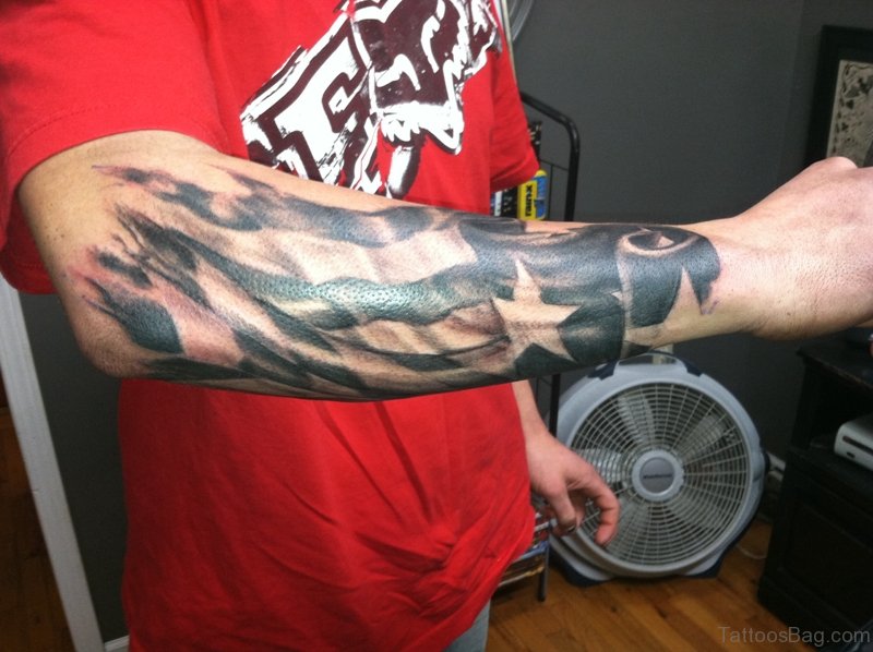 tattoos for men American Flag 0047