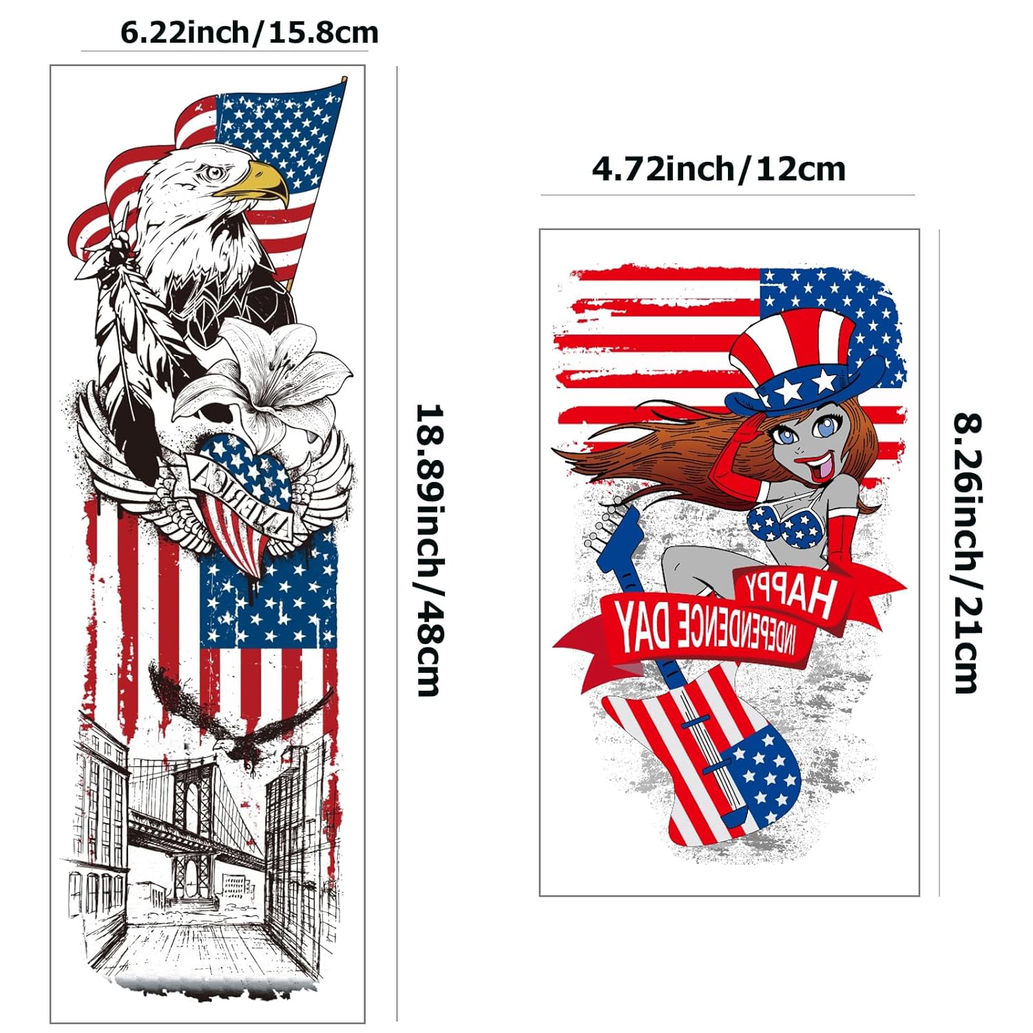 tattoos for men American Flag 0053