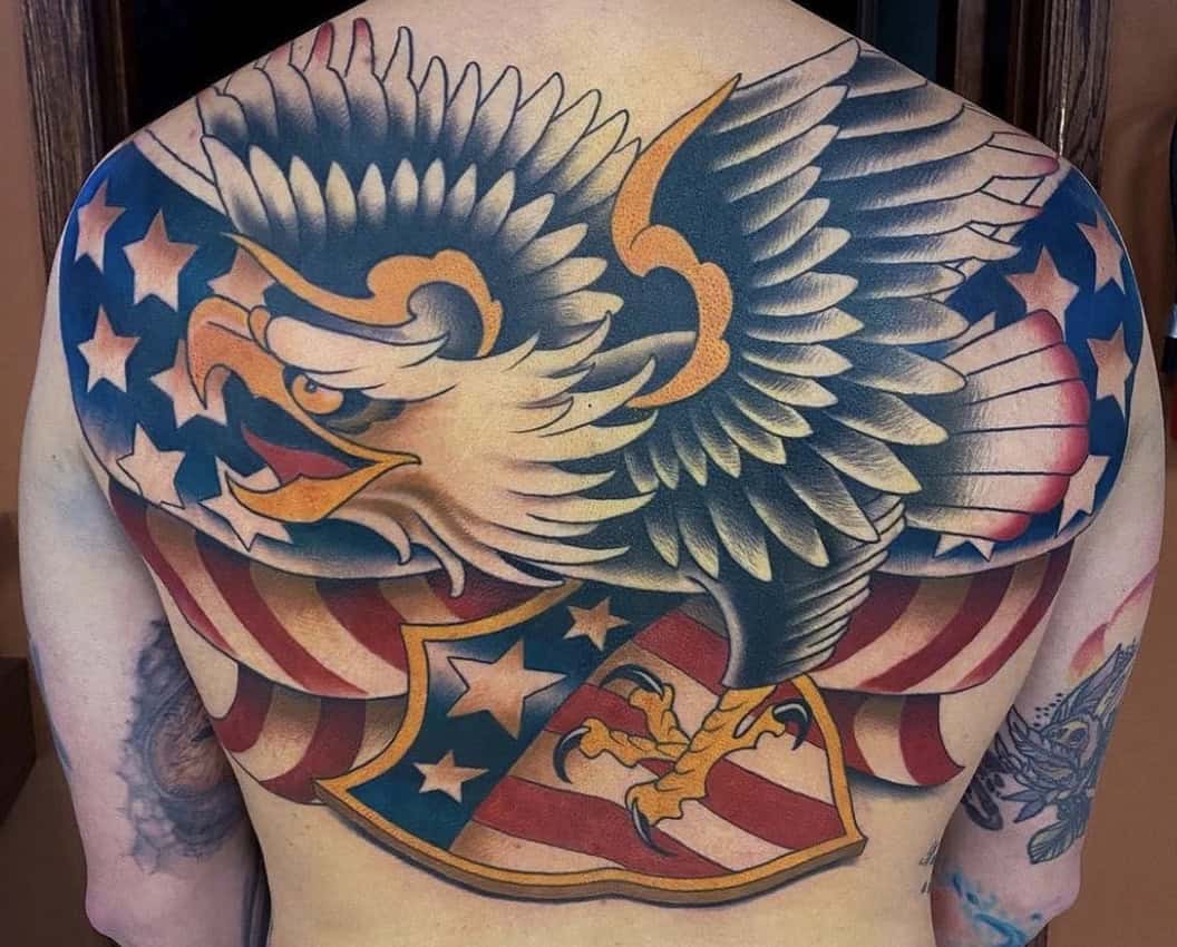 tattoos for men American Flag 0059