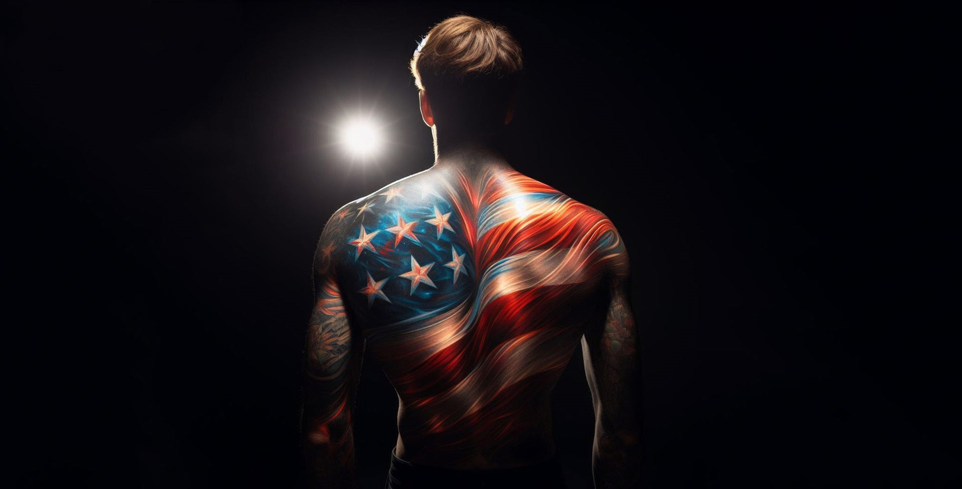 tattoos for men American Flag 0062