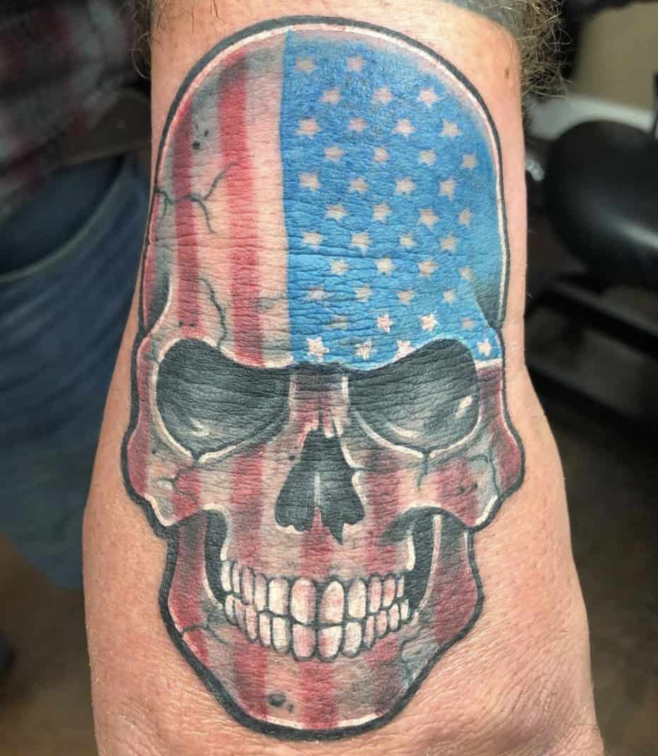 tattoos for men American Flag 0073