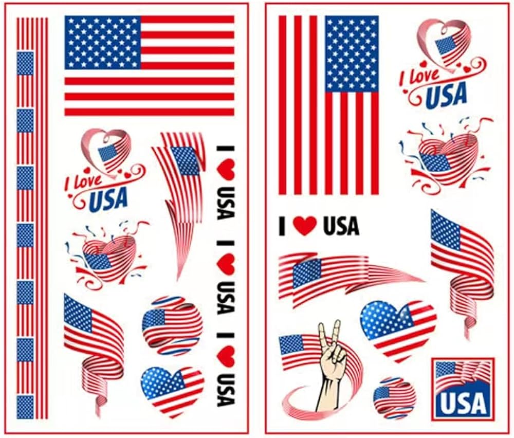 tattoos for men American Flag 0074