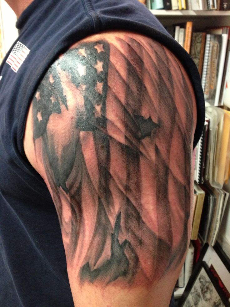 tattoos for men American Flag 0078