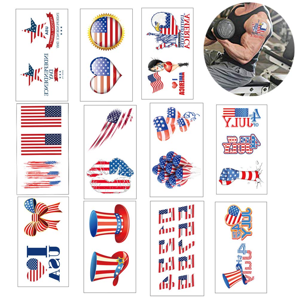 tattoos for men American Flag 0099