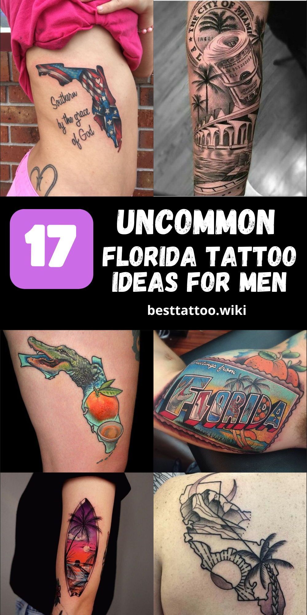 Florida tattoos for men with cultural significance