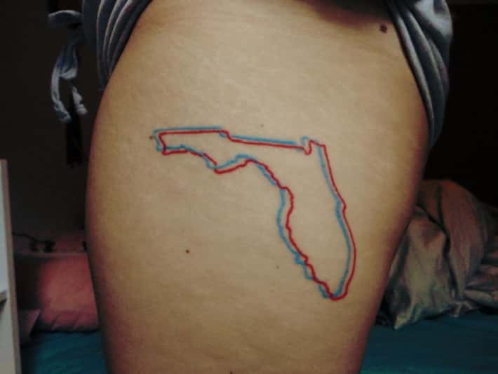 Florida tattoos for men 0011