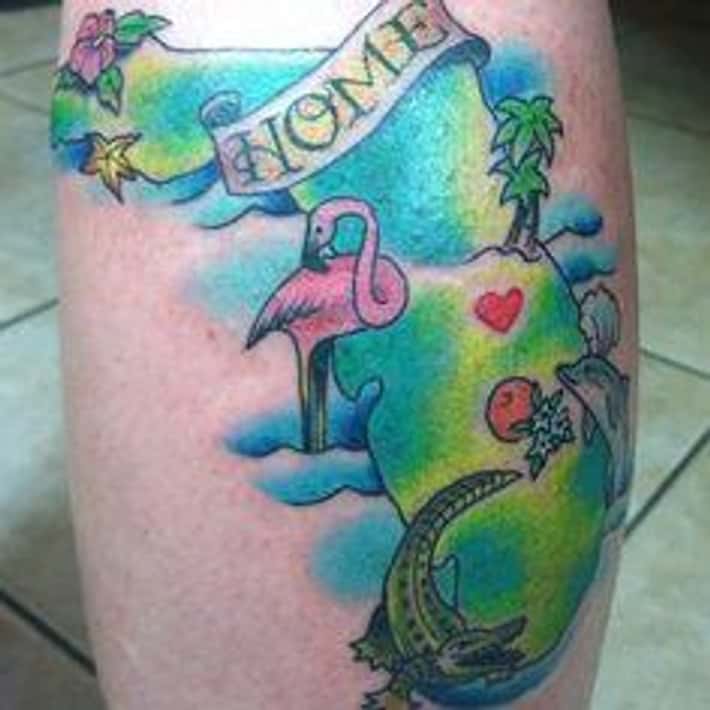 Florida tattoos for men 0014