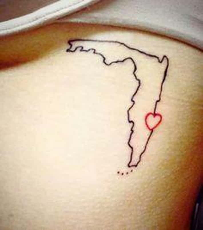 Florida tattoos for men 0055