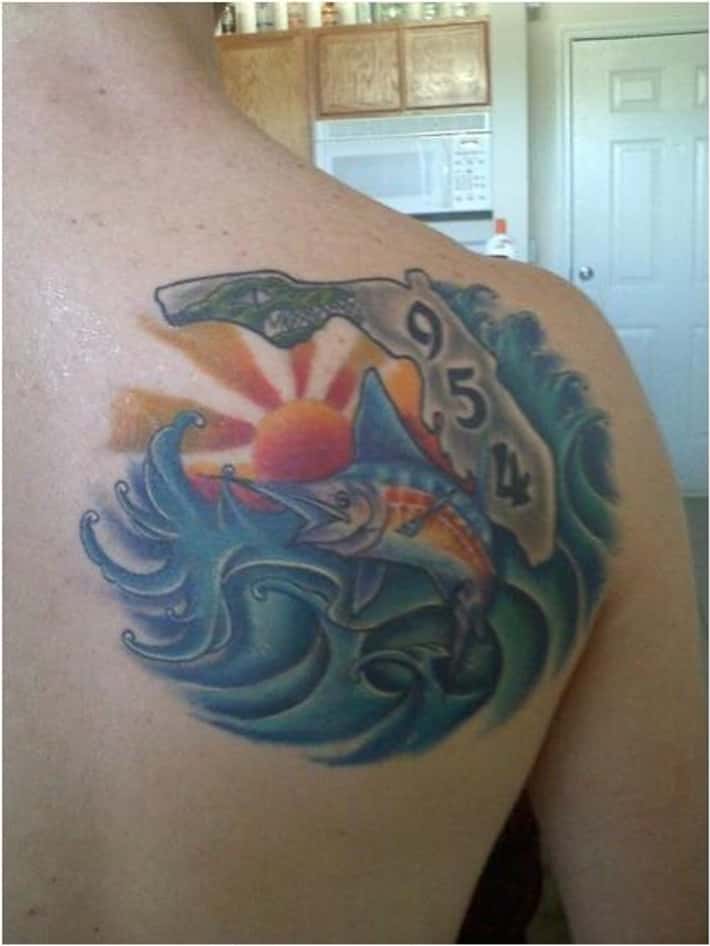 Florida tattoos for men 0076