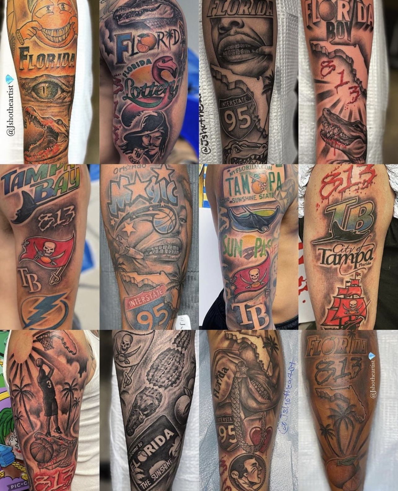 Florida tattoos for men 0089