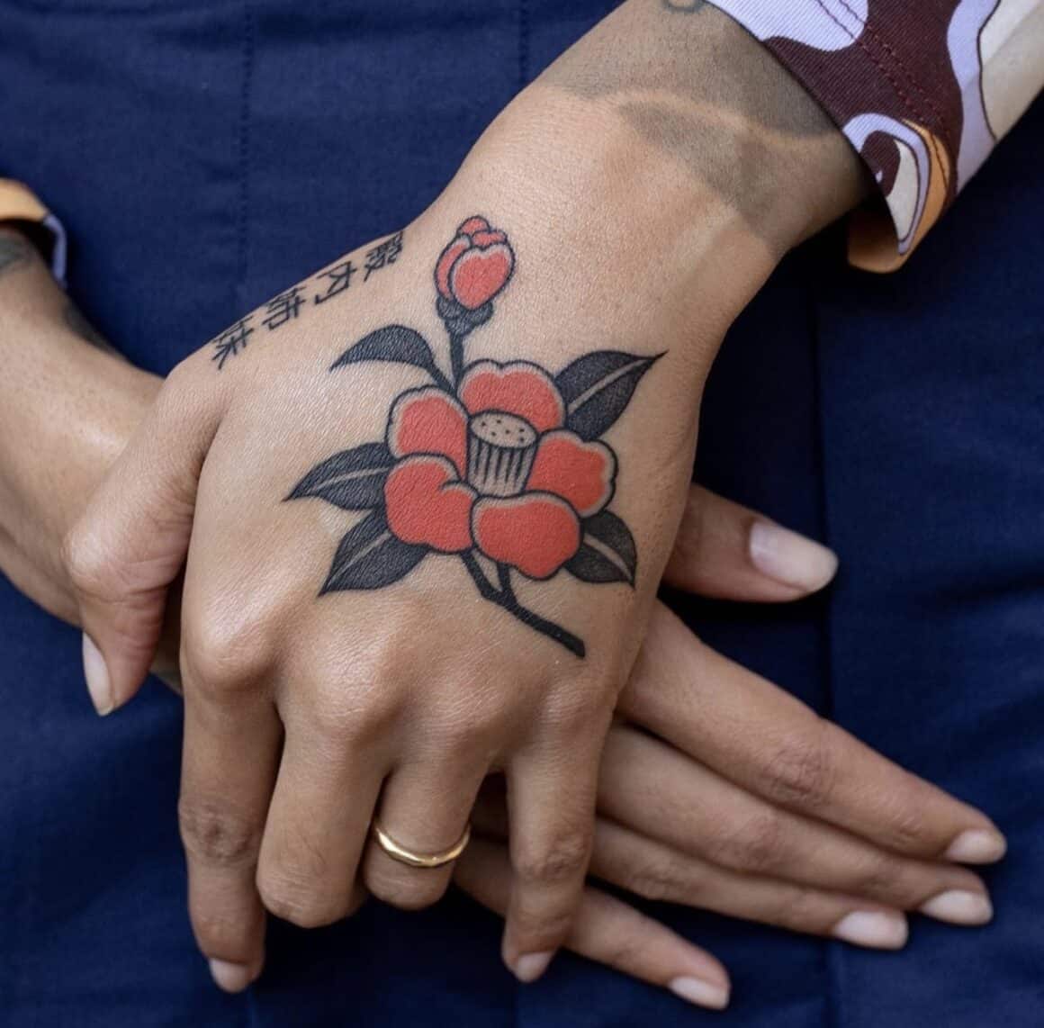 flower tattoos for men 0014