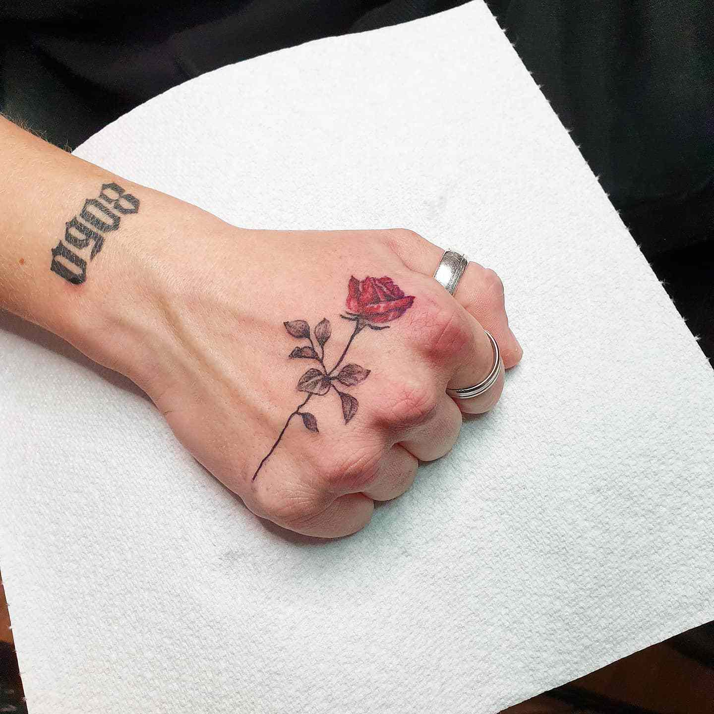 flower tattoos for men 0065