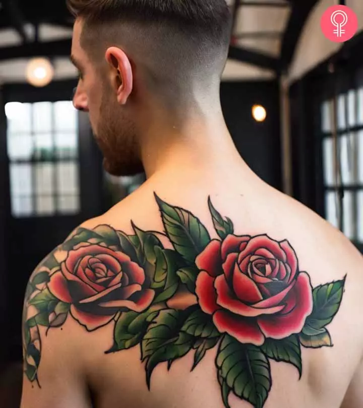 flower tattoos for men 0026