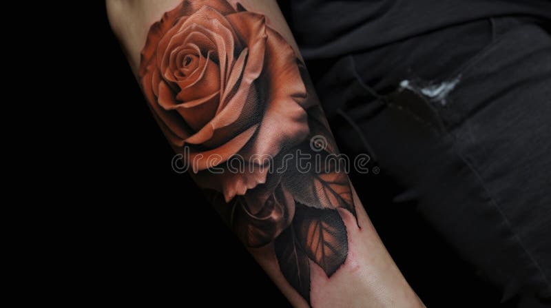 flower tattoos for men 0045