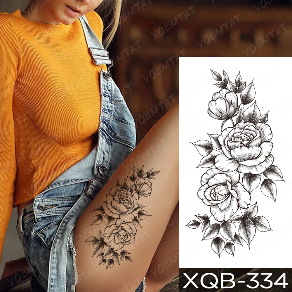 flower tattoos for men 0058