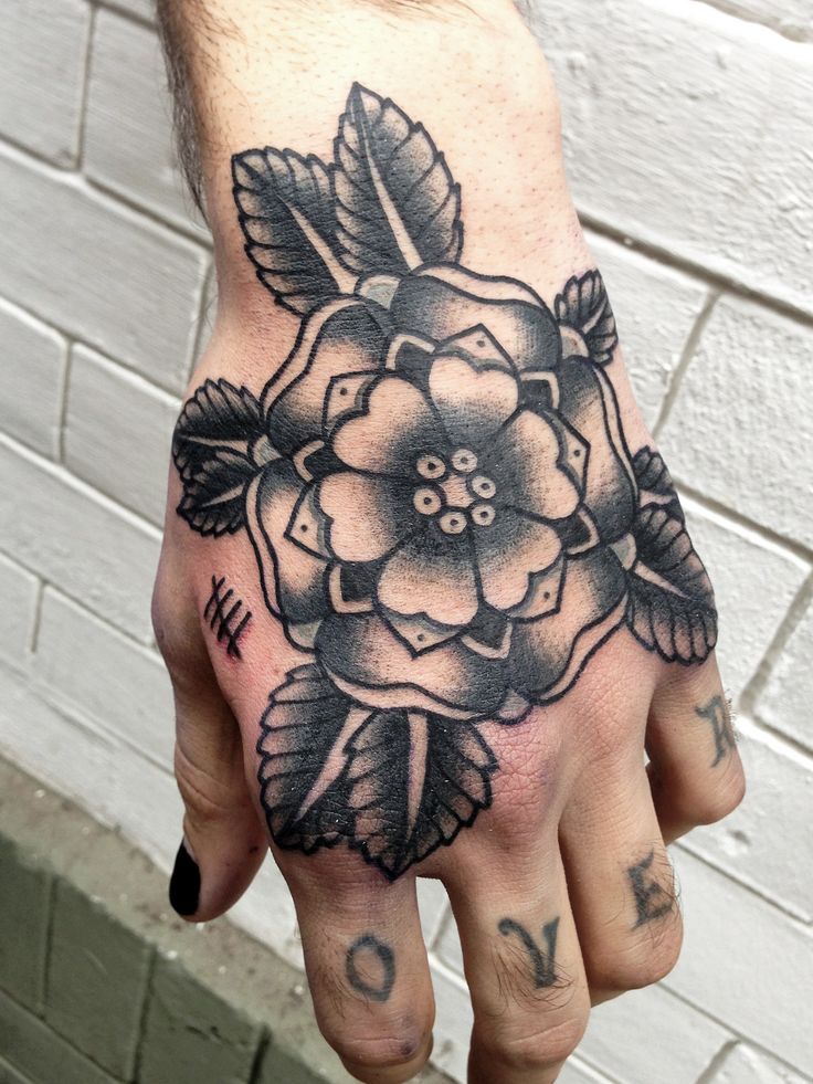 flower tattoos for men 0059