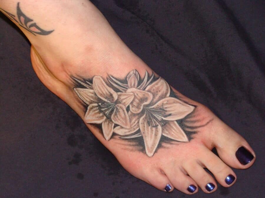 flower tattoos for men 0074