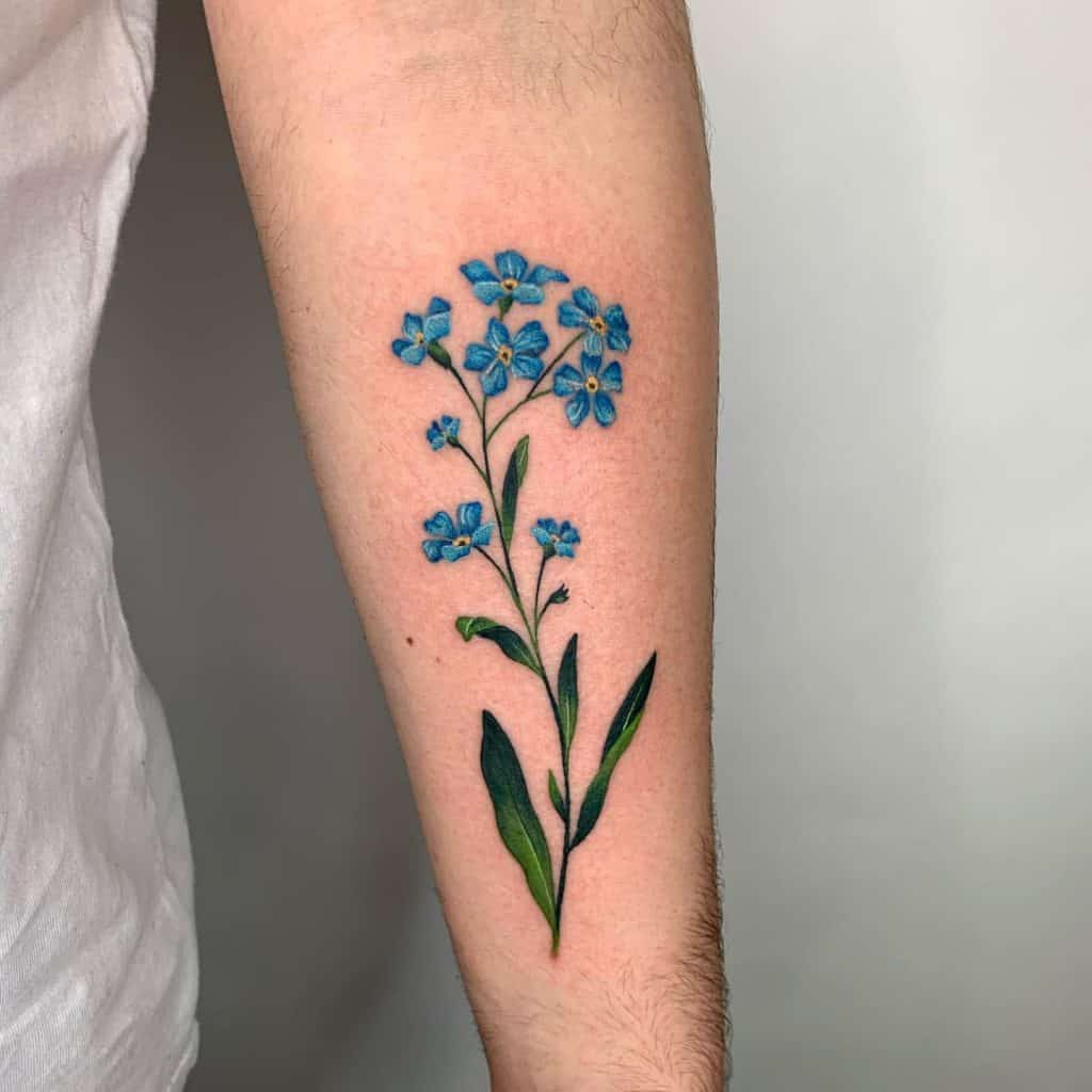 flower tattoos for men 0080