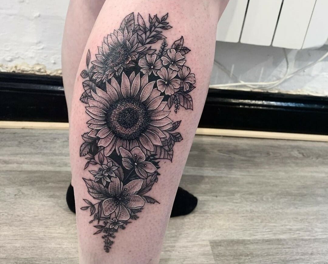 flower tattoos for men 0091