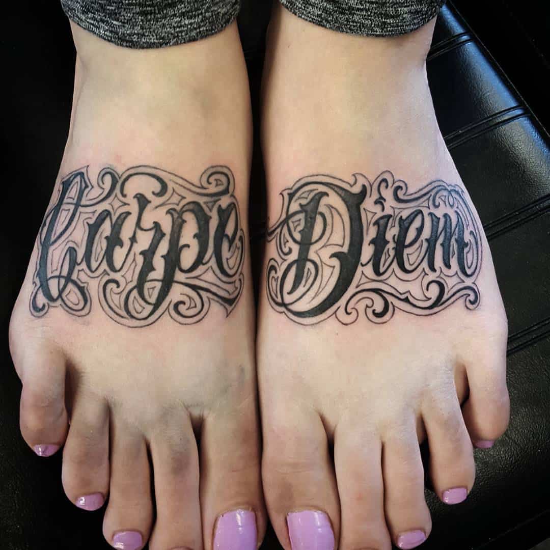 foot tattoos for men 0014