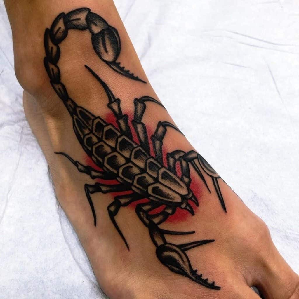 foot tattoos for men 0024