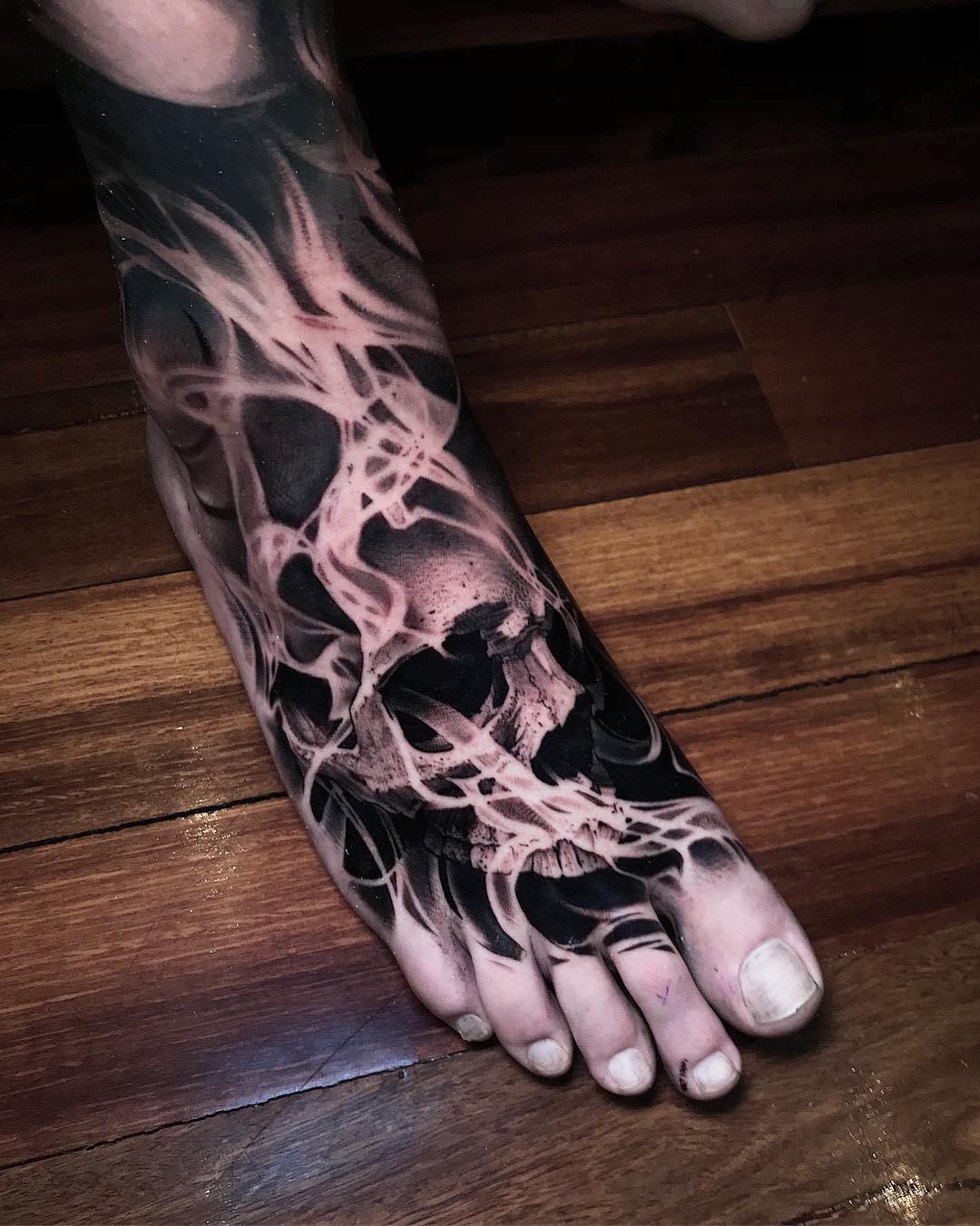 foot tattoos for men 0036