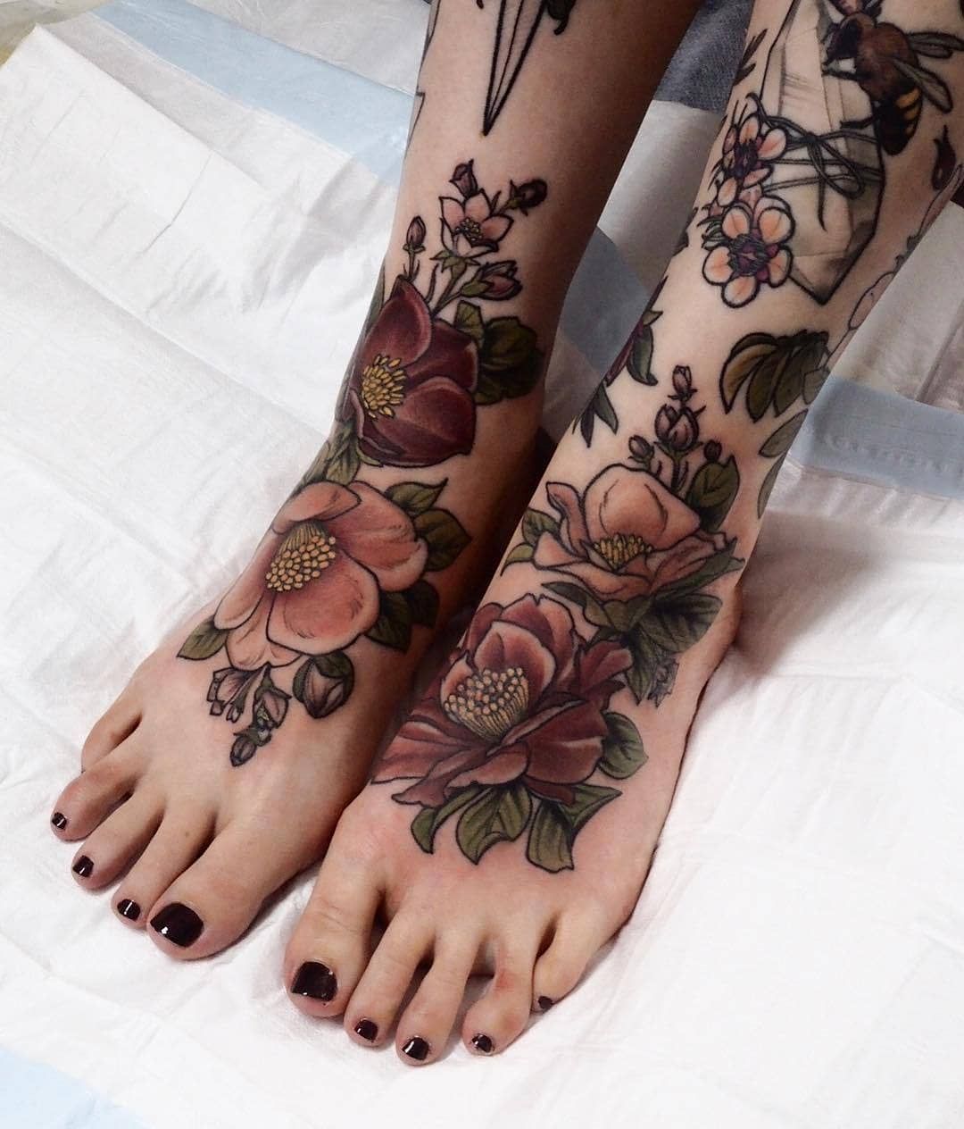 foot tattoos for men 0051