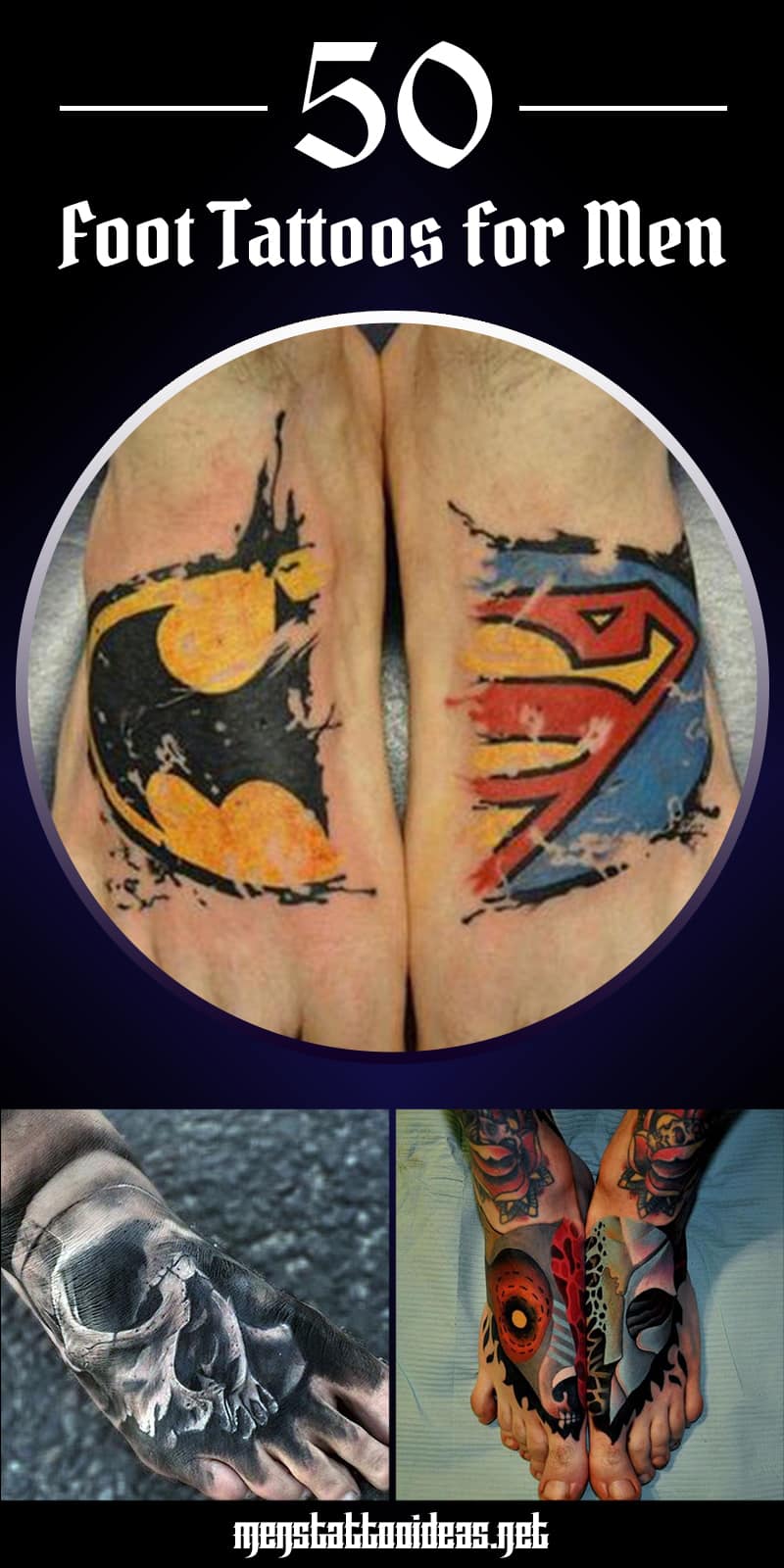 foot tattoos for men 0075