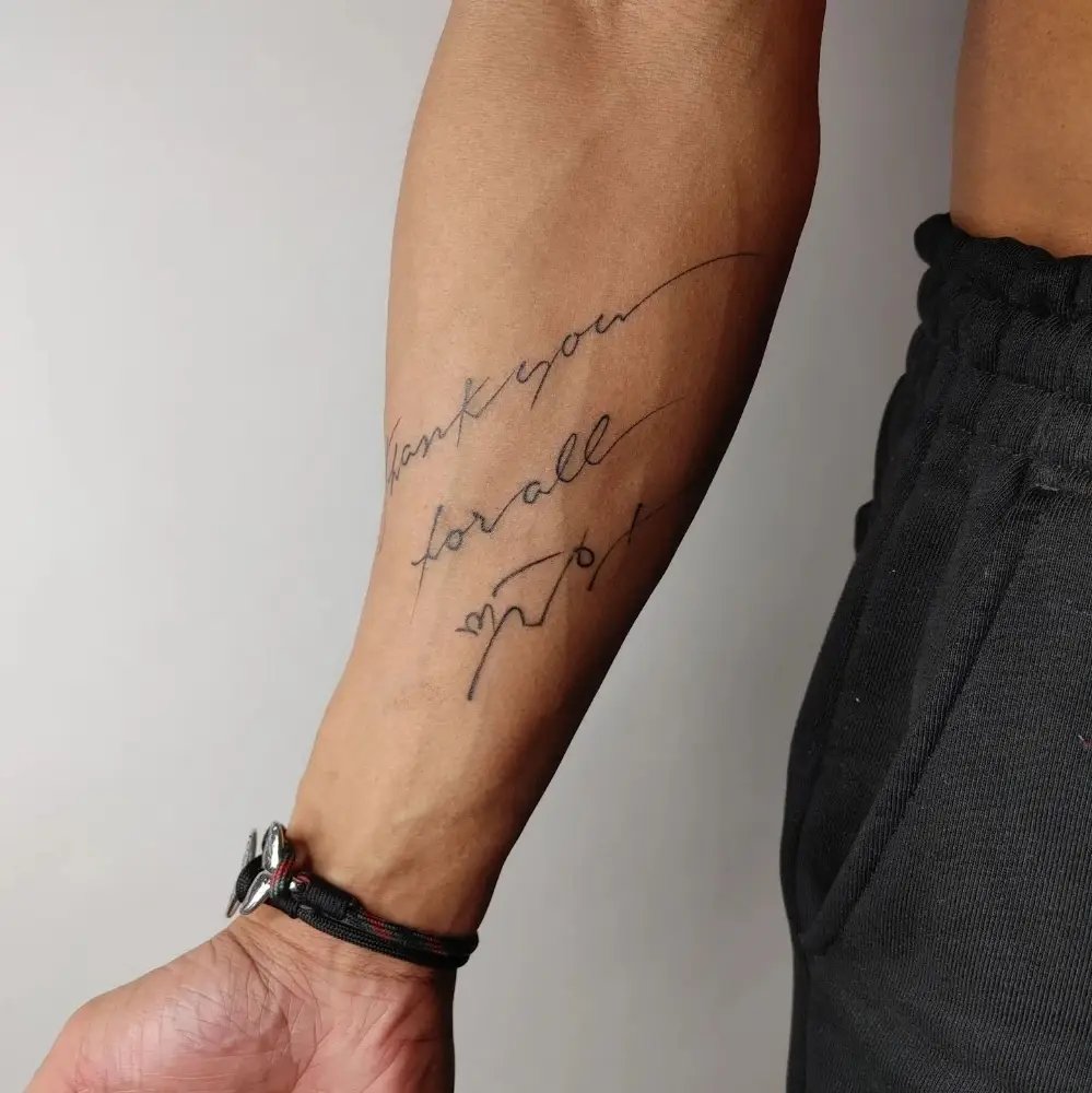 forearm name tattoos for men 0034