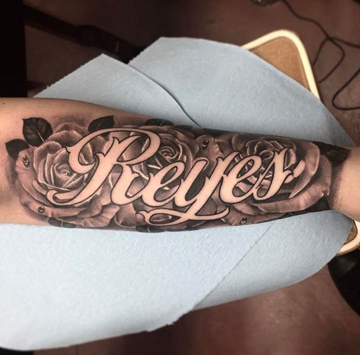 forearm name tattoos for men 0067