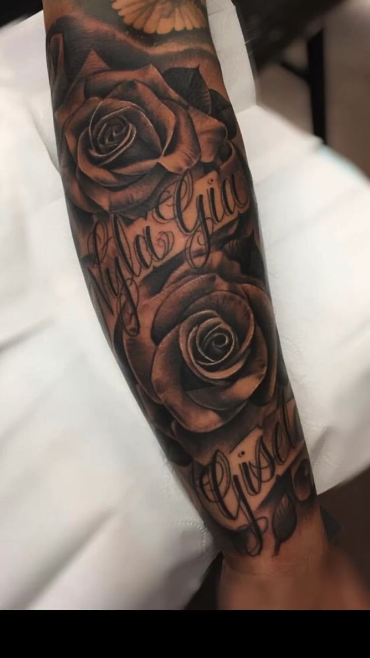 forearm name tattoos for men 0073