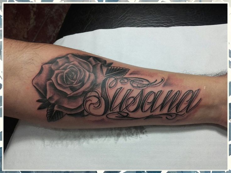 forearm name tattoos for men 0094