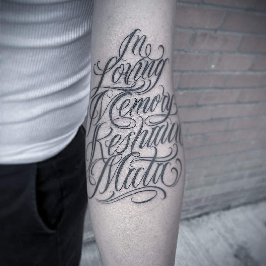 forearm quote tattoos for men 0012