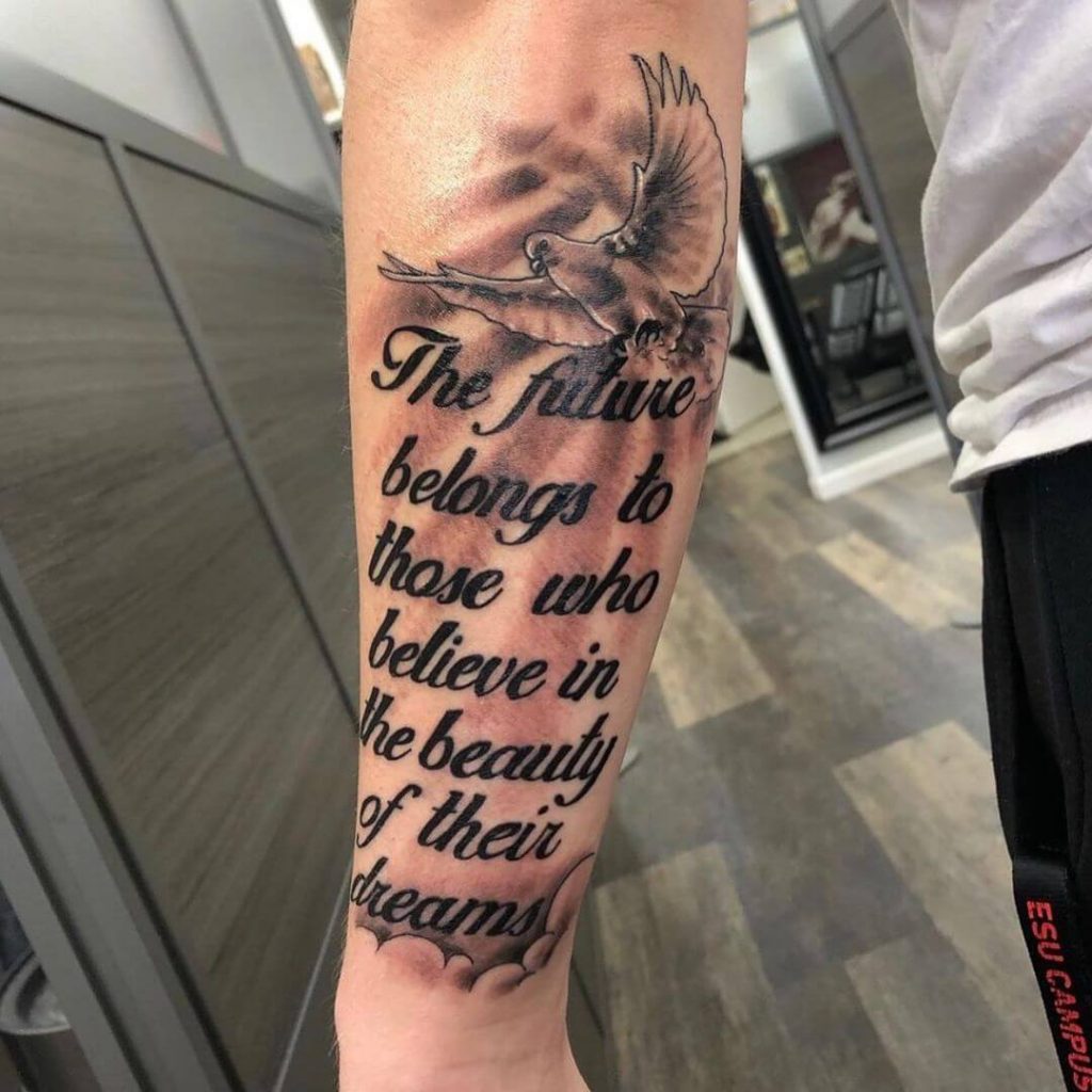 forearm quote tattoos for men 0018