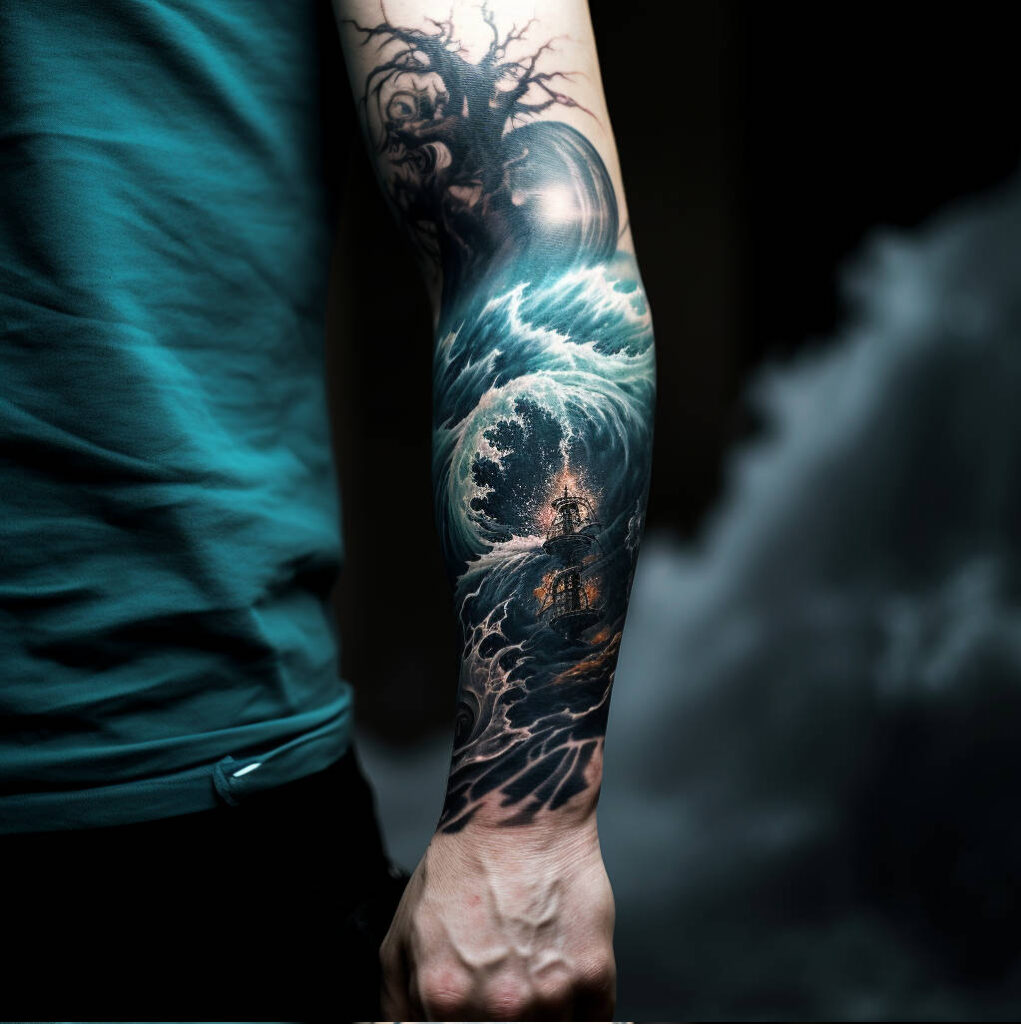 forearm sleeve tattoos for men 0020