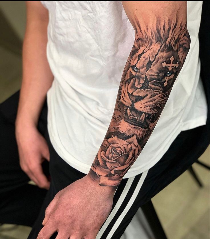 forearm sleeve tattoos for men 0084