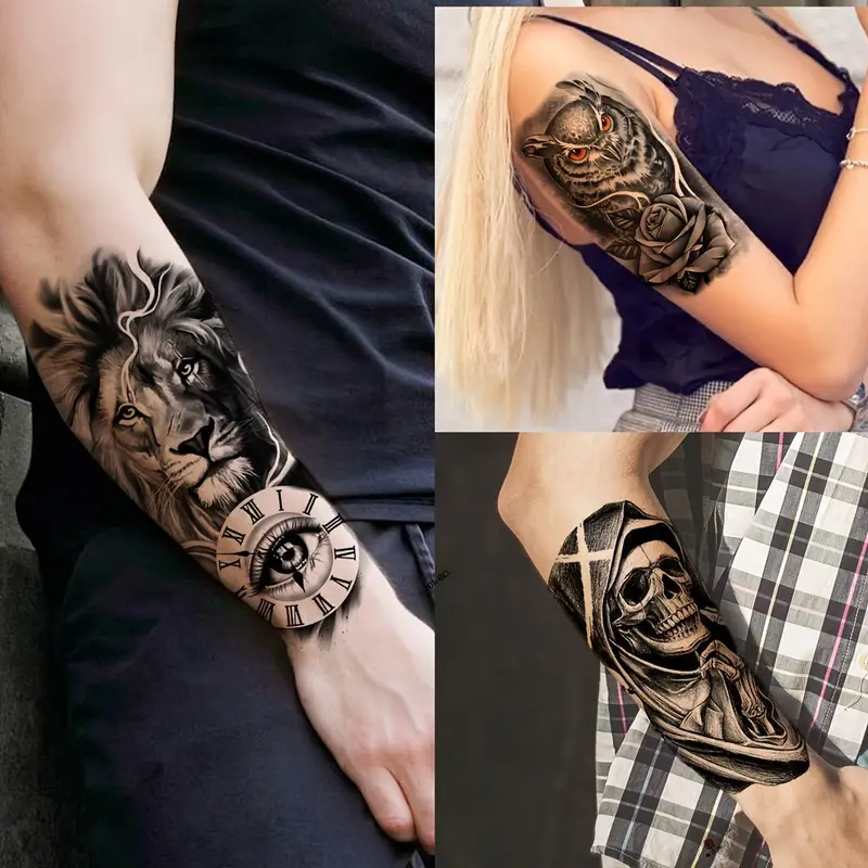 upper sleeve tattoo ideas for black men 0026