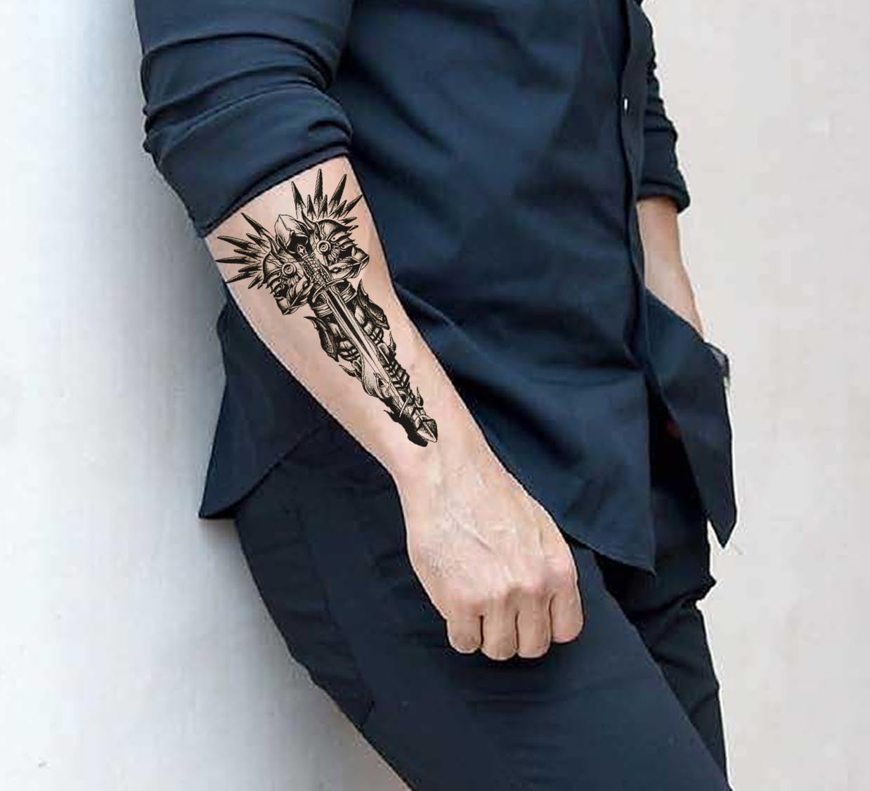 upper sleeve tattoo ideas for black men 0043